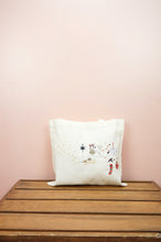 Joyeux Noel on Natural Canvas Small Tote