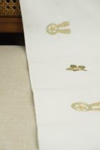 Parol on Natural Canvas Table Runner 6-8 Seater