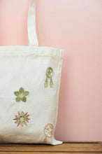 Parol on Natural Canvas Small Tote