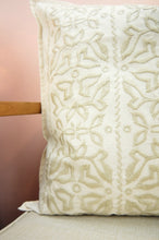 Jocy on Light Canvas Cushion Cover