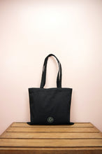 Fresh on Black Canvas Small Tote