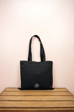 Chelsea on Black Canvas Small Tote