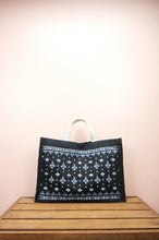 Bali on Denim Legal Document Sized Expandable Tote