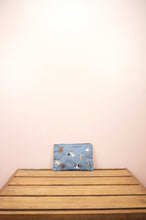 Puppies on Soft Denim Small Zip Up Pouch