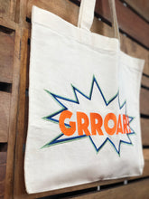 Grroar! on Natural Canvas Legal Document Tote