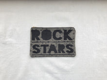 Planet Rock Stars on Stars Canvas Small Zip Up Pouch