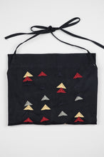 Triangles on Navy Canvas Apron