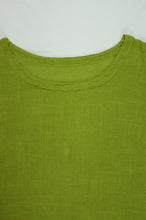 Cotton Sleeveless Top in Pear