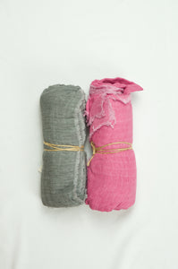 Lightweight Cotton Scarf in Various Colors