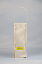 Easter Chicks on Natural Canvas Water Bottle Bag