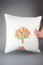 Spring Bouquet in 18in Light Canvas Cushion Cover