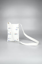 Beach on Natural Canvas Mini Sling Bag