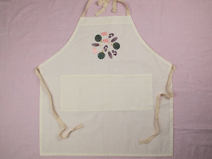 Countryside on Light Canvas Apron